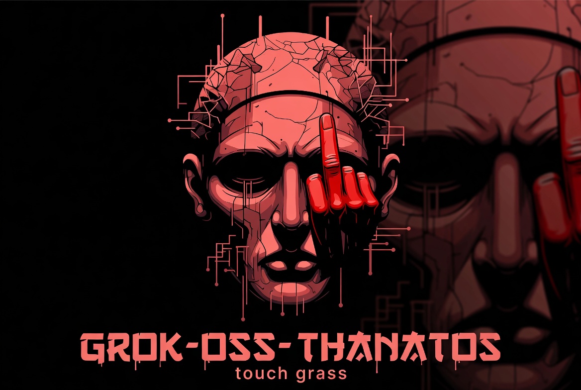 Grok-OSS-Thanatos Logo